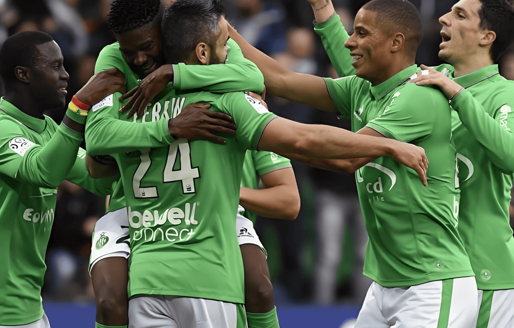 圣埃蒂安队大比分战胜对手,稳居法甲积分榜前列 圣埃蒂安队大比分战胜对手,稳居法甲积分榜前列